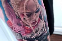 60 Quirky Harley Quinn Tattoo Ideas Bring Out Your Inner Harlequin for sizing 968 X 1080