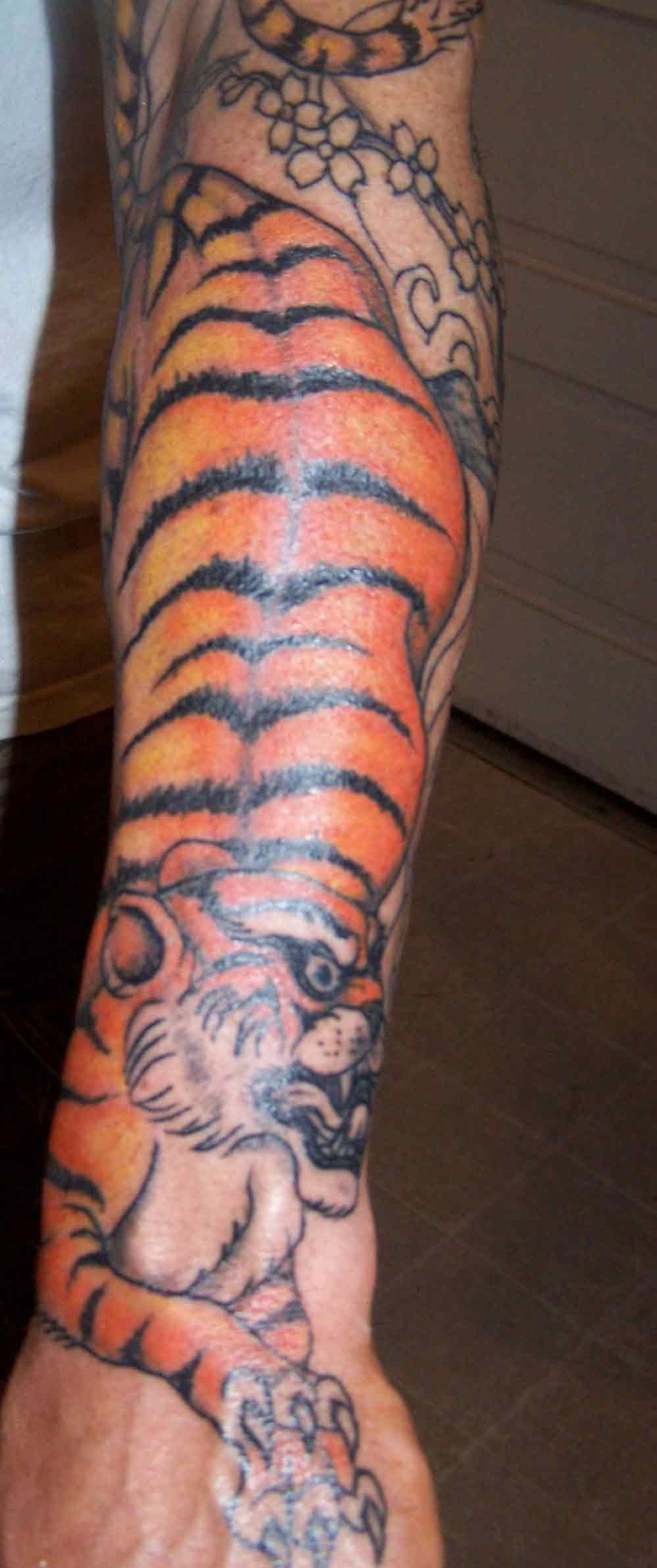 62 Best Tiger Tattoos On Forearm regarding measurements 999 X 2386