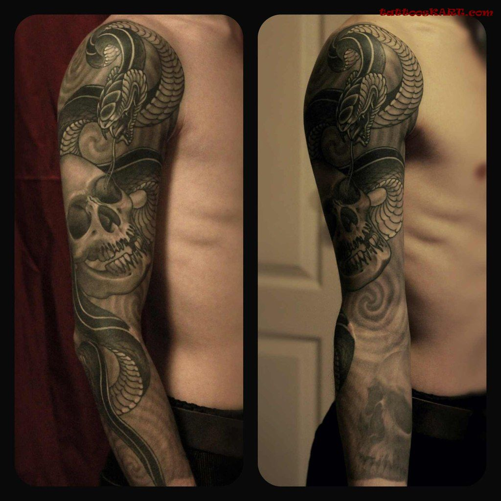 63 Snake Tattoos On Sleeve inside proportions 1024 X 1024