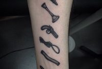 64 Weapons Tattoos Ideas throughout size 961 X 961