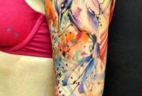65 Examples Of Watercolor Tattoo Art And Design for size 600 X 1352