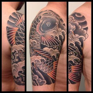 65 Japanese Koi Fish Tattoo Designs Meanings True Colors 2018 throughout dimensions 1080 X 1080