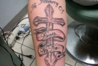 70 Great Cross Tattoos For Arm with regard to proportions 1024 X 768