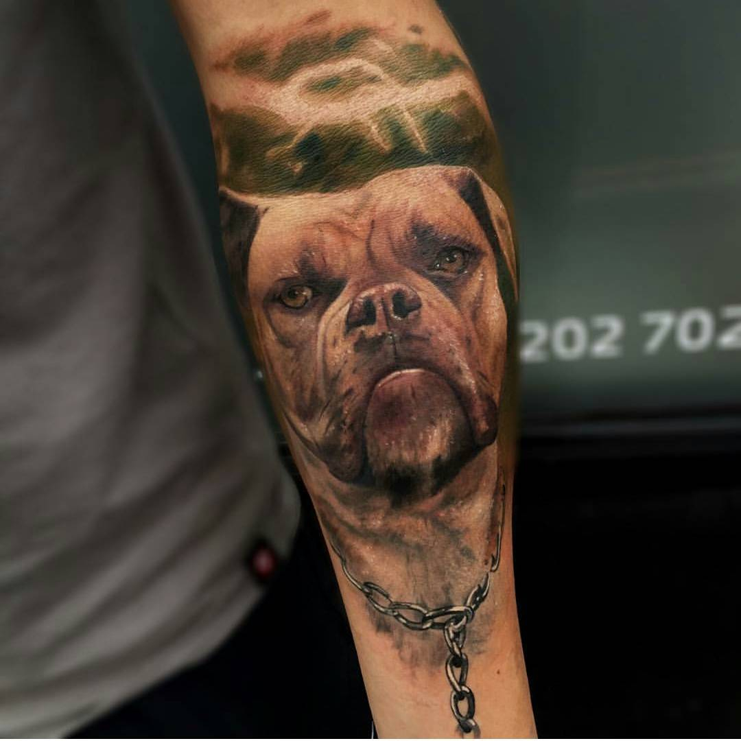 70 Pitbull Tattoo Designs Meanings For The Dog Lovers 2018 pertaining to proportions 1080 X 1080