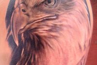 75 Best Eagle Head Tattoos Designs With Meanings throughout proportions 736 X 1079