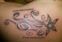 88 Beautiful Shooting Stars Tattoo Ideas And Meanings regarding dimensions 1200 X 900