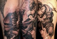 Alchemy Tattoo Arts Angel Fighting Demon Tattoo S Angel with proportions 1600 X 1542