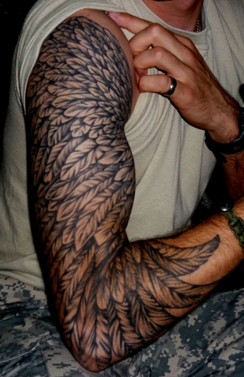 Alfa Img Showing Eagle Wing Tattoos On Arm Tattoo Body Art pertaining to proportions 800 X 1235