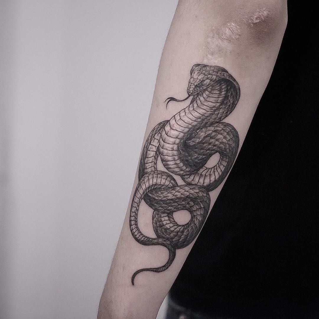 Amazing Snake Tattoo Meaning And Symbolism Of Snake Tattoos throughout sizing 1080 X 1080