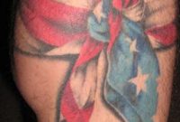 American Flag Armband Tattoos American Flag Tattoo On Leg Tattoos with proportions 800 X 1420