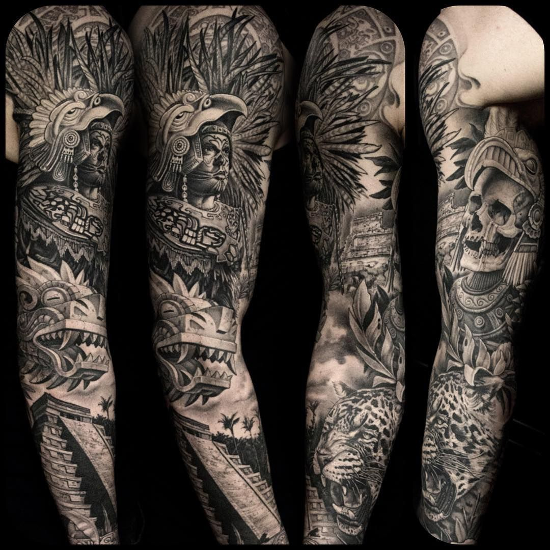 And A Picutre Of The Whole Sleeve I Love The Mexican Culture with regard to size 1080 X 1080