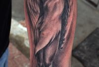 Angel Tattoo For Men On Arm Cool Tattoos Bonbaden inside proportions 800 X 1583