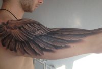 Angel Wings Tattoo Arm Wings Back Tattoos And Wing Tattoos On intended for proportions 3264 X 2448