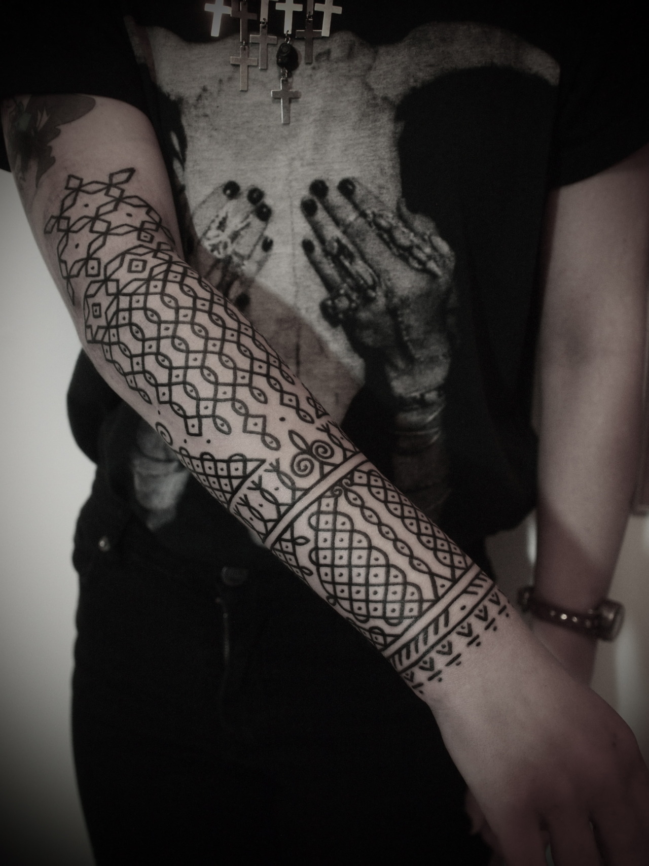 Arm Pattern Tattoo Best Tattoo Design Ideas intended for sizing 1280 X 1707