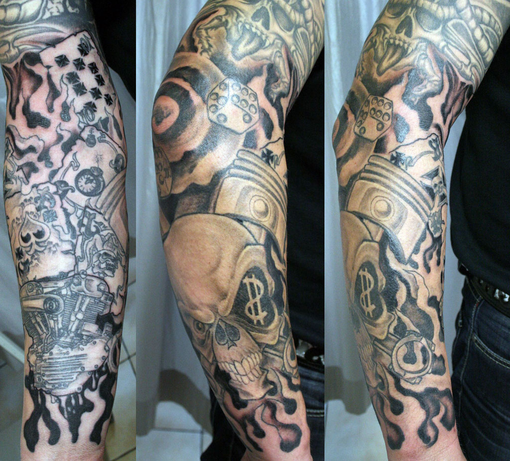 Mens Upper Arm Half Sleeve Tattoos Arm Tattoo Sites