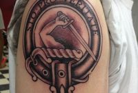 Armstrong Family Crest Tattoo On Shoulder Tattoo Ideas Family regarding size 900 X 1200