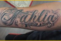 Astonishing Coolest Tribal Name On Arm Tattoo Design Tattooed Image inside proportions 1945 X 1105
