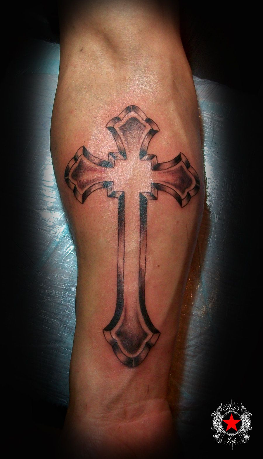 Awesome Cross Tattoo On Forearm Tattoobite Forearm Cross Tattoo regarding sizing 900 X 1573