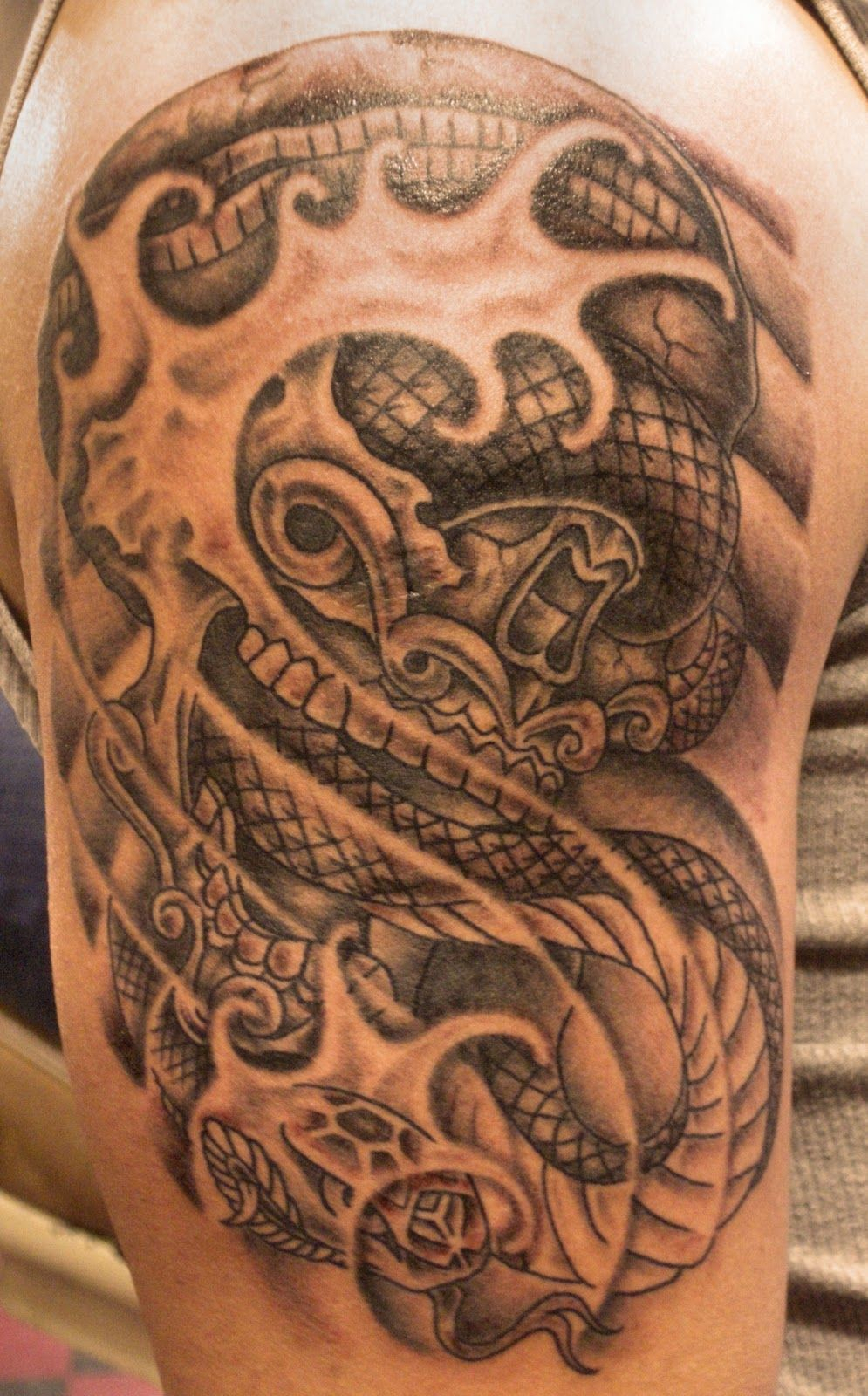 Awesome Dragon Tattoo For Men On Back Stylendesigns Check pertaining to size 995 X 1600