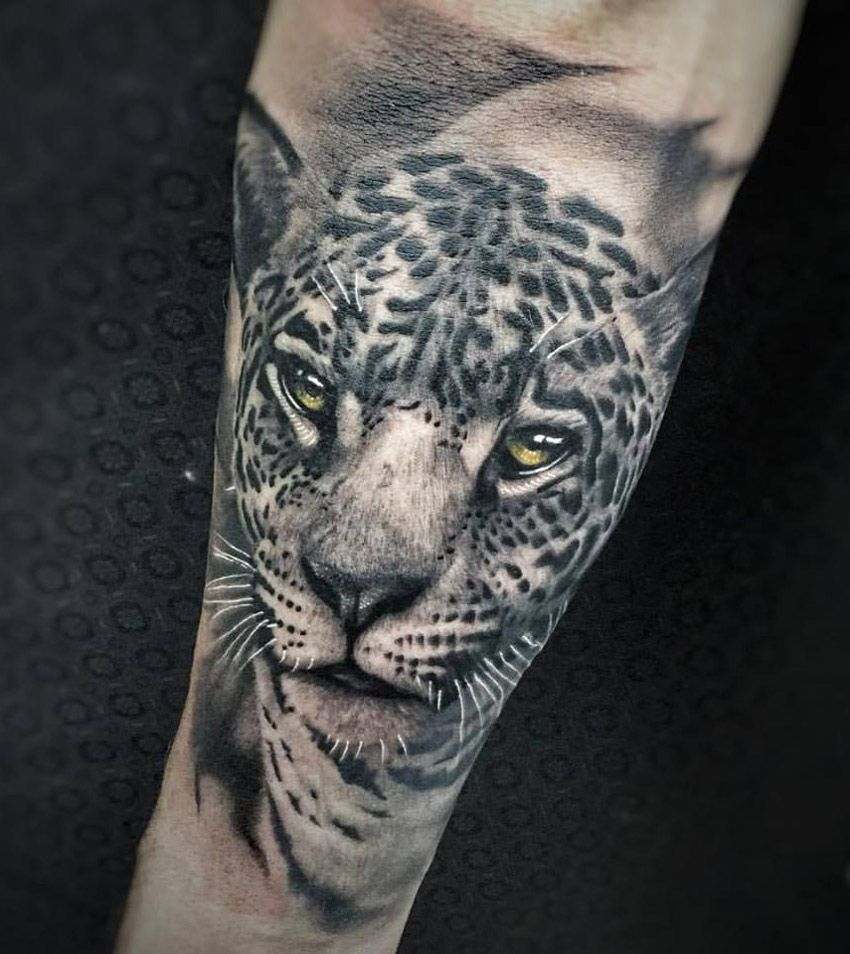 Awesome Leopard Tattoo Httptattooideas247awesome Leopard intended for proportions 850 X 954