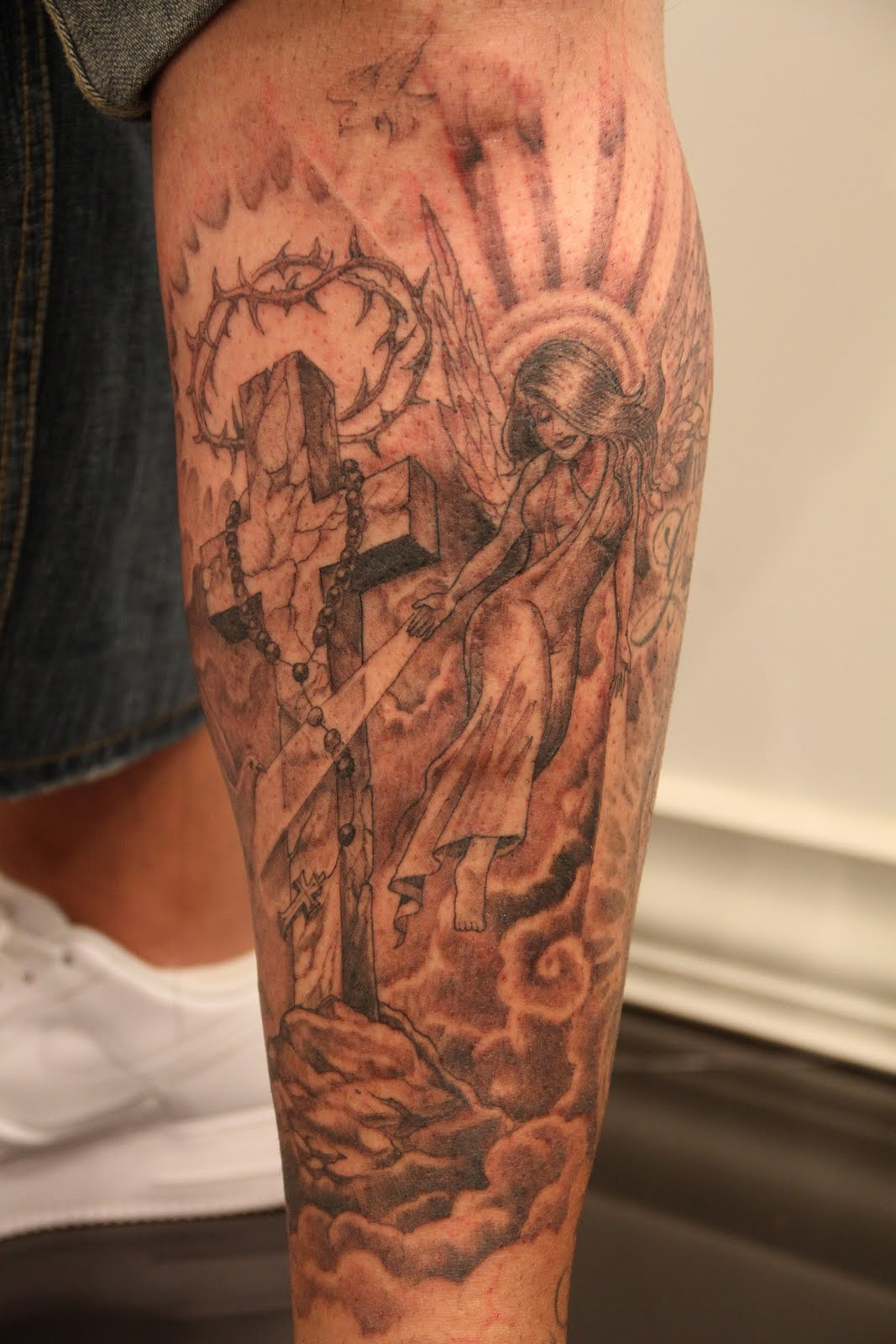 Awesome Religious Christian Tattoo Mr Cartoon throughout sizing 1067 X 1600