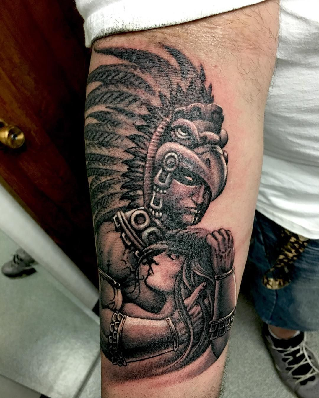 Aztec Arm Tattoo Designs Arm Tattoo Sites