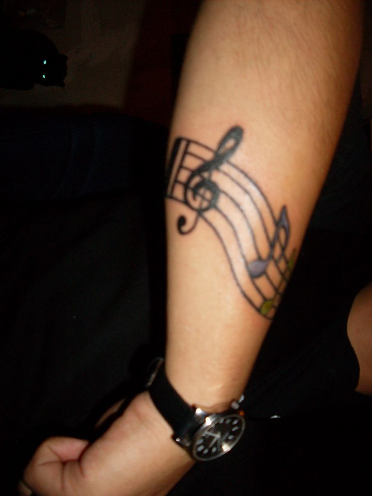 Band Tattoo On Back Band Music Tattoo On Arm Music Band Singer regarding proportions 768 X 1024