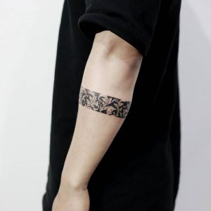 Baroque Armband Tattoo On The Left Forearm Projects To Try intended for size 1000 X 1000