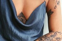Beautiful Flower Shoulder Tattoo Ideas For Women Popular Floral intended for proportions 1391 X 2048