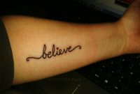 Believe Tattoo I Designed For Myself My Husband Paid For Me To in size 2560 X 1834