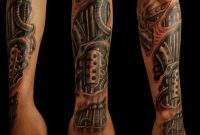 Biomechanical Feather Tattoo Bio Mechanical Tattoo For Arm throughout dimensions 864 X 924