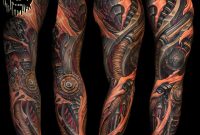 Biomechanical Tattoo Sleeve Julian Siebert Biomechanical with size 1758 X 1637