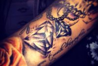 Black And Grey Diamond Tattoo On Arm Sleeve within sizing 1600 X 1600