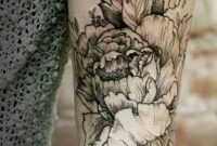 Black And White Floral Arm Tattoo Tattoo Trends Flowers I Will in sizing 589 X 1600