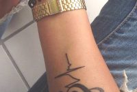 Black Music Note Forearm Tattoo Ideas For Women Small Treble Clef for size 1237 X 2048