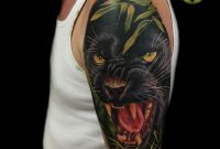 Black Panther Tattoo On Arm Tattoo Toroktattooart Blackpanther intended for size 3543 X 3543