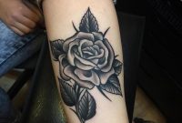 Black Rose Tattoo On Forearm Samuele Briganti pertaining to proportions 960 X 960
