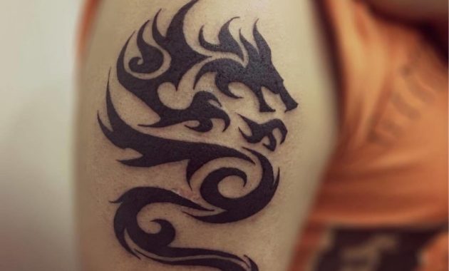 Tribal Dragon Arm Tattoo Arm Tattoo Sites