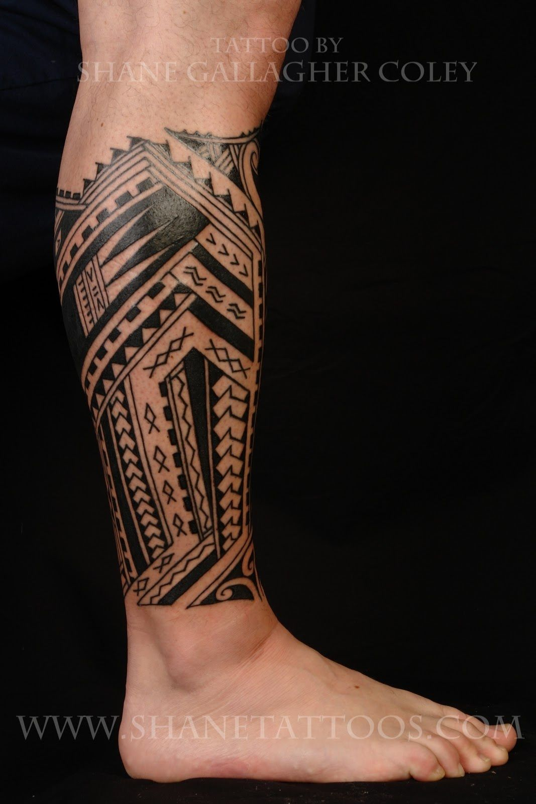 Calf Tattoo Designs For Men Polynesian Tribal Tattoos Tattoo Ideas with proportions 1067 X 1600