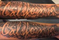 California Roses Forearm Tattoo Wwwjadebuddhatattoo Tattoos in measurements 1443 X 867