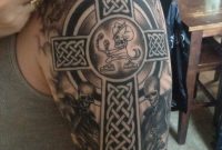 Celtic Cross Tattoos Their Symbolism Throughout History Rings True throughout dimensions 774 X 1032