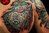 Chest Torn Skin Tattoo And Torn Skin On Arm Tattoos Piercings inside proportions 1024 X 951