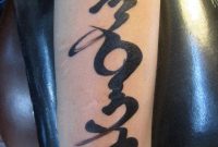 Chinese Kanji Calligraphy Tattoo Design On Forearm Http throughout measurements 782 X 1024