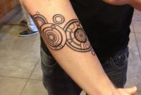 Circles Tattoo Design On Forearm 24483264 Tattoos intended for proportions 2448 X 3264