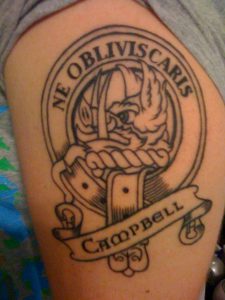 Clan Campbell Family Crest Tattoo Tempted To Get This Motto Too throughout proportions 768 X 1024