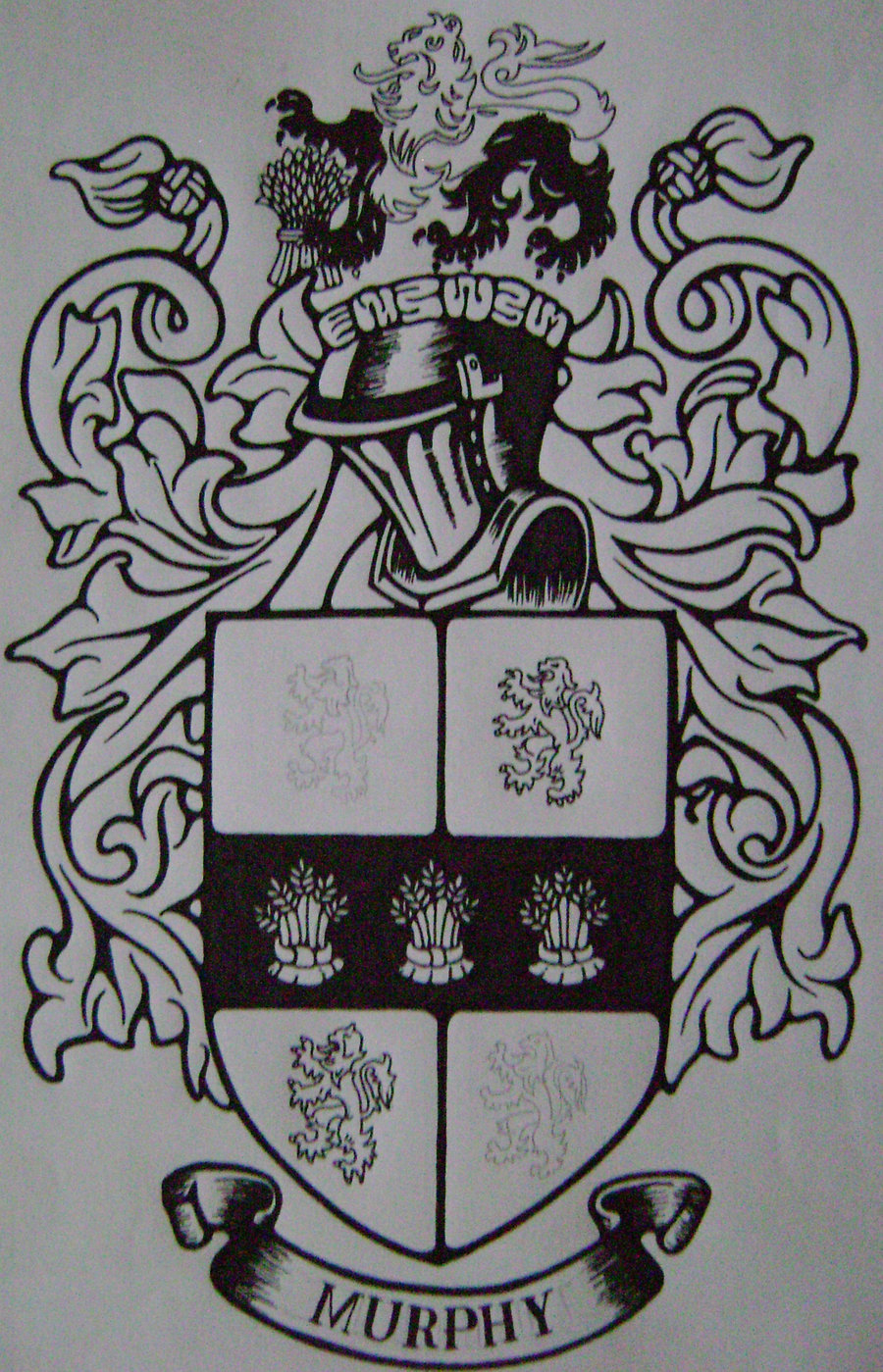 Coat Of Arms Tattoo Danmurphyiv On Deviantart regarding proportions 900 X 1399