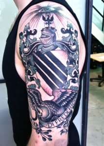 Coat Of Arms Tattoo Tattoos Virginia Elwood in proportions 1623 X 2272