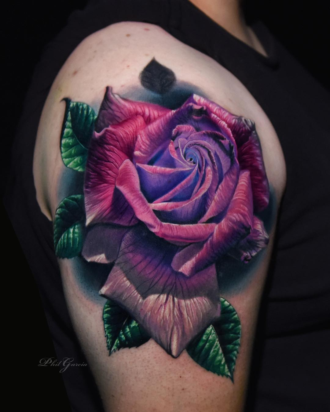 Color Rose Tattoos Phil Garcia for dimensions 1080 X 1350