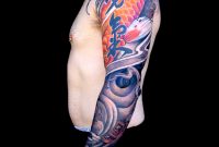 Colorful Japanese Arm Tattoo Design Tattoo Ideas throughout proportions 1000 X 1000