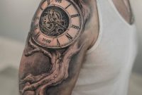 Crazy Arm Tattoo Of Vintage Watch For Men Golfian in proportions 900 X 959